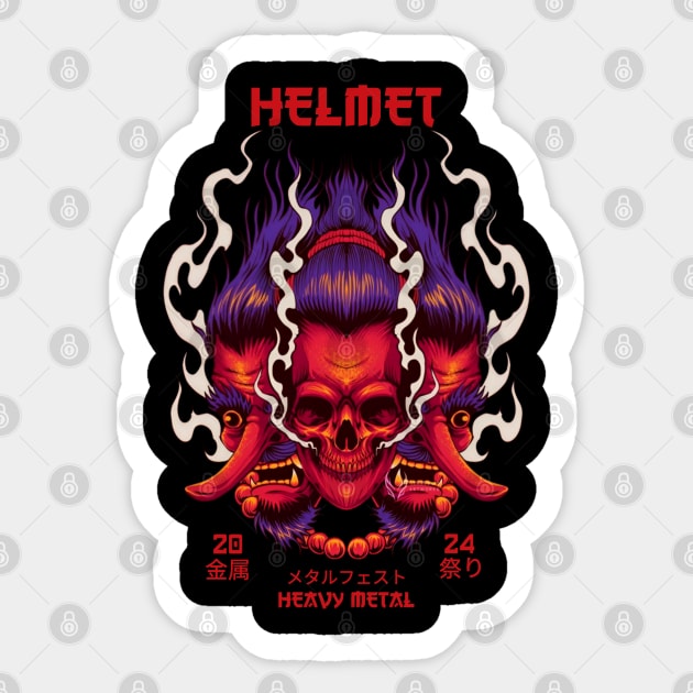 helmet Sticker by enigma e.o